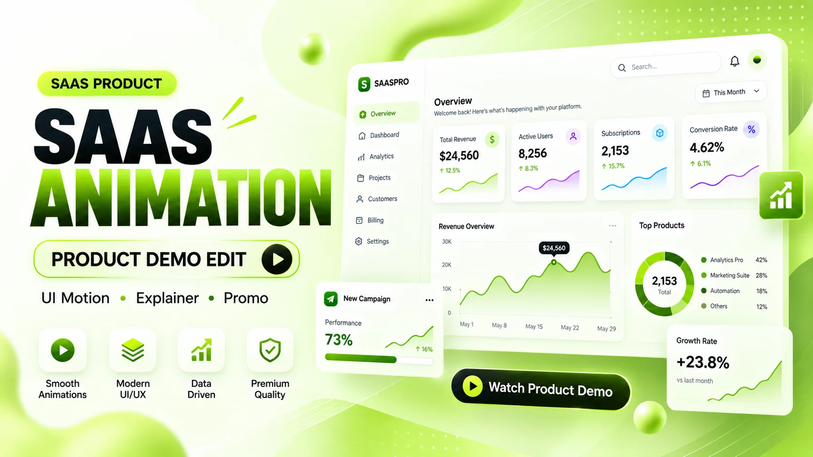 SaaS-Style Motion Design Promo for StorySync Academy thumbnail